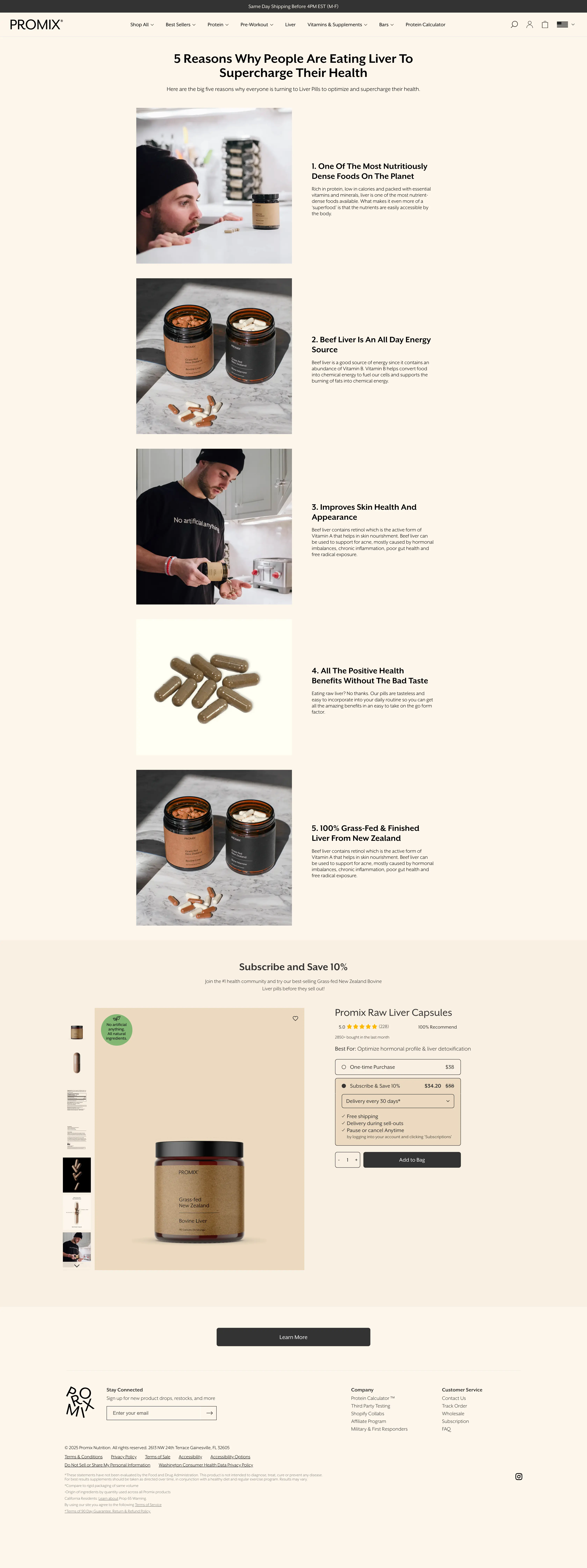 Promix Listicle Page